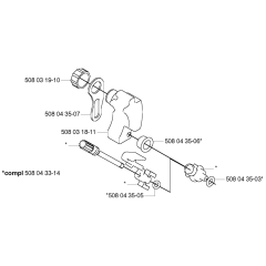 Oil Tank Assembly for Husqvarna 315