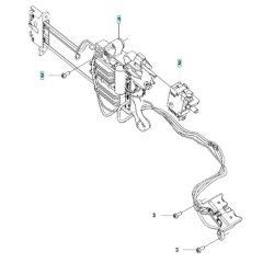 Electrical Assembly for 320iB Blower