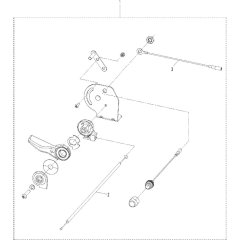 Controls Assembly for Husqvarna 321
