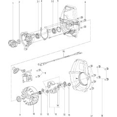 Crankcase & Clutchdrum Assembly