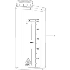 Oil Bottle Assembly for Husqvarna