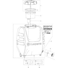 Tank Assembly for Husqvarna