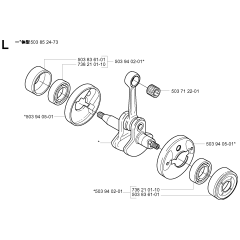 Crankshaft Assembly for 322R