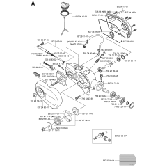Gear Housing for Husqvarna 323P