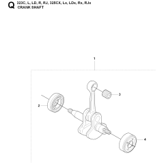 Crankshaft Assembly for 323R