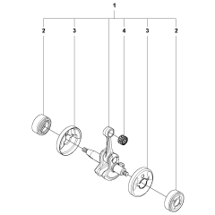 Crankshaft Assembly for 323RII