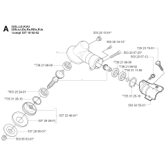 Bevel Gear Assembly for 323RJX