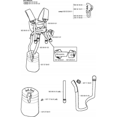 Husqvarna 324 LDx Harness