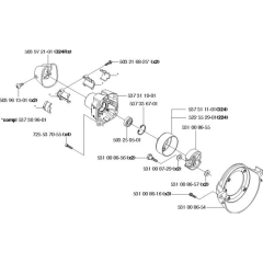 Clutch for Husqvarna 324 LDx