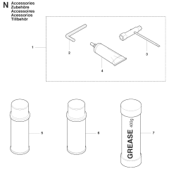 Husqvarna 325 HS75 Accessories