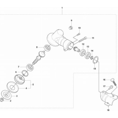 Bevel Gear for Husqvarna 325 Lx
