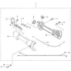 Handle & Controls for Husqvarna