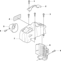 Cover for Husqvarna 325 Lx