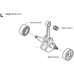 Crankshaft Assembly for 325P