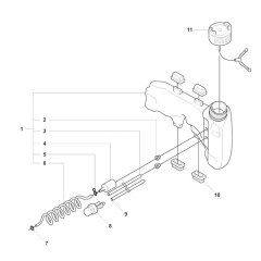 Fuel Tank for Husqvarna Auger