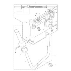 Handle & Controls for Husqvarna