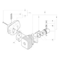 Husqvarna 326 AI 25 Parts