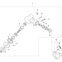 Bevel Gear for Husqvarna 326 LDx