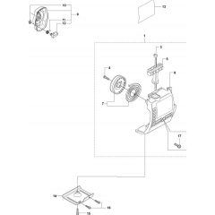 Stater-3 for Husqvarna 326 LDx