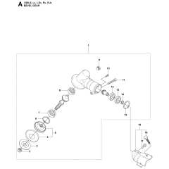 Bevel Gear Assembly for 326RX