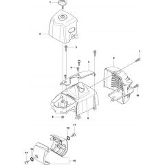 Cover for Husqvarna 327 LDx