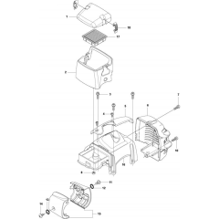 Cover for Husqvarna 327 LS