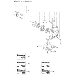 Starter Assembly for 327RDX