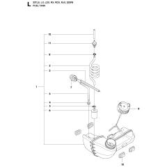 Fuel Tank Assembly for 327RJX