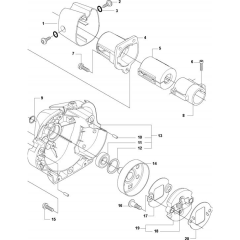 Clutch for Husqvarna 335 LS