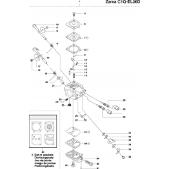 Carburetor for Husqvarna 335 LX