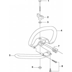 Handle for Husqvarna 335 LX