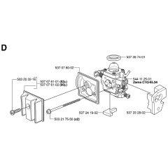 Carburetor & Air Filter Assembly