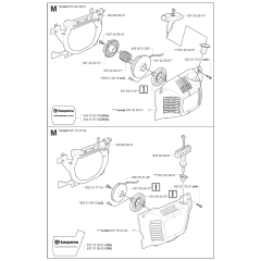 Starter Assembly for Husqvarna 340