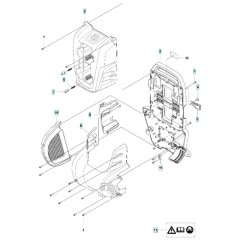 Housing for Husqvarna 340iBT