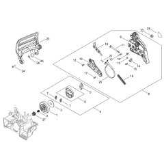 Chain Brake for Shindaiwa 341AC