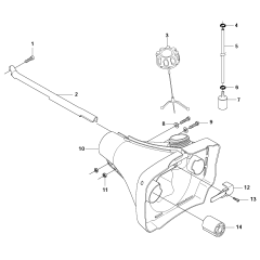 Fuel Tank Assembly for 343F