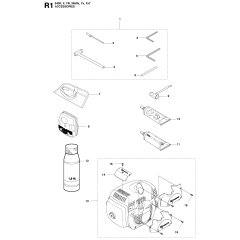 Accessories for Husqvarna 343F
