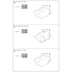 Cylinder Cover for Husqvarna 345