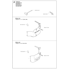 Husqvarna 345 Chainsaw Accessories