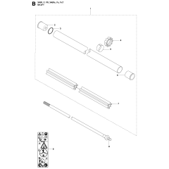 Shaft Assembly for Husqvarna