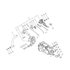 Handle for Shindaiwa 360TS