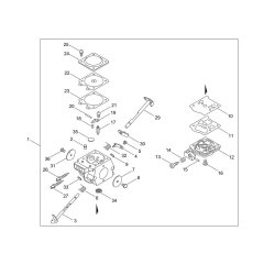 Carburettor for Shindaiwa 360TS
