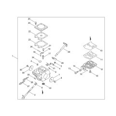 Carburettor for Shindaiwa 362TS