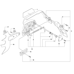 Clutch Cover for Husqvarna 372XP