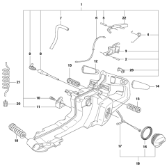 Fuel Tank & Handle Assembly