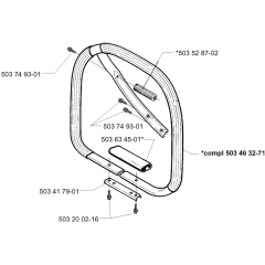 Handle Assembly for 394XP