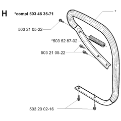 Handle Assembly for 394XP