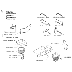 Husqvarna 394XP Accessories