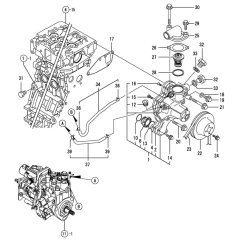 Cooling Water System Assembly