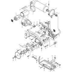 Makita 4191DWA Main Assembly